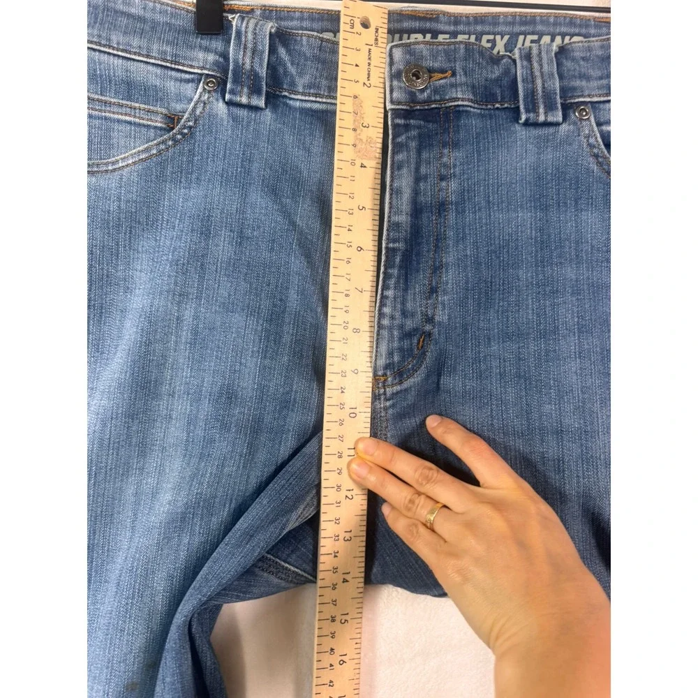 Duluth Trading Co Ballroom Double Flex Carpenter Jeans Mens‎ 38x30 Blue Denim